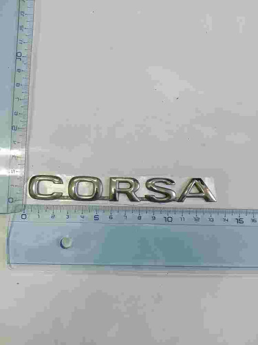 Emblema Opel corsa 13,4 cm.