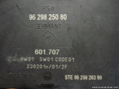 Controlador Confort Peugeot 607 9629825080 9629826399 96 298 263 99