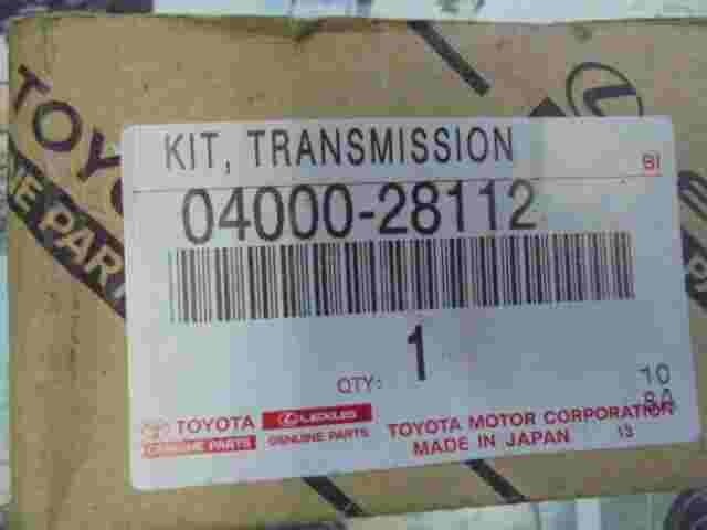 Kit Transmission  Toyota Lexus 0400028112 04000-28112