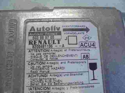 Sensore di impatto airbag Renault Grand Scénic II (AB) 8200481136A 603989700