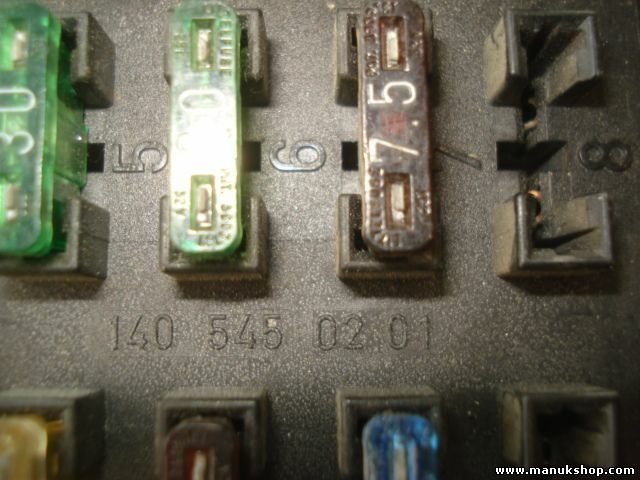 Scatola fusibili Mercedes-Benz 600 SE SEL W140 1405451740