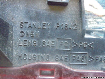 Luz de freno trasera Nissan X-Trail STANLEY P1842 W511 LENS SAE PC HOUSING