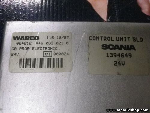 Sistema de control de tracción Scania Wabco 4460630210 446063021 024212 24V