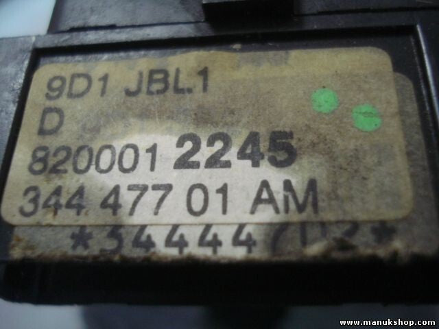 Mando de luces. intermitentes Renault 8200012245 34447701AM 9D1 JBL1 34444702