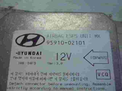 Airbag Centralita Hyundai Atos 9591002101 HAE 10F9 Ver 3.0 11000114 F9H0008943M