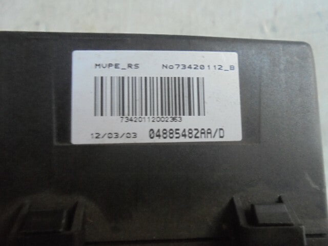 Resistencia calefaccion Chrysler Dodge Jeep 04885482AAD 04885482AA/D