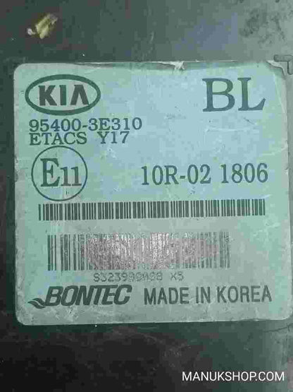 Módulo de luz Kia Sorento ETACS Y17 BL 10R021806 10R-02 1806 954003E310