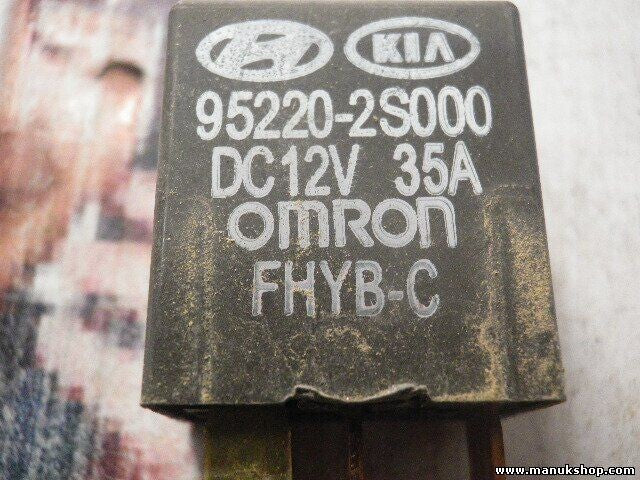 Relé Hyundai Santa Fe I30 Kia 952202S000 95220-2S000 95220 2S000 DC12V35A DC12V