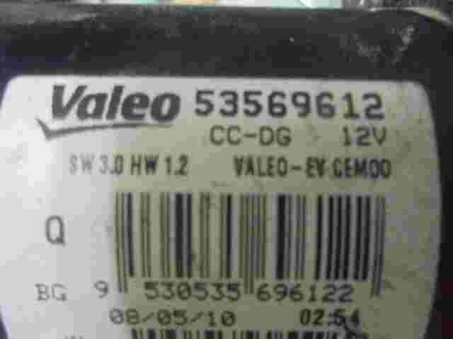 Motor del limpiaparabrisas Citroen C5 2009 53569612