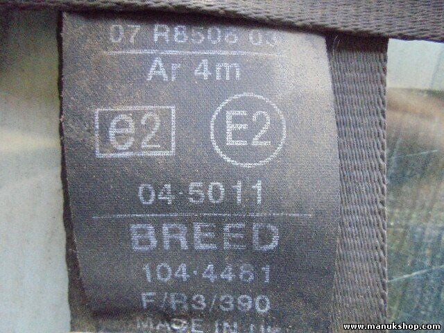 Cinturón de seguridad delantero izquierdo Suzuki Vitara 07R850603 07R850603