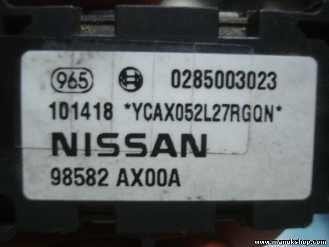 Sensor de impacto de airbag Nissan Micra 3 III K12 98582AX00A 98582 AX00A