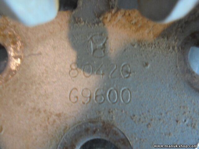 Bisagra de la puerta delantera derecha abajo Nissan Patrol 85 KW,116 PS G9600