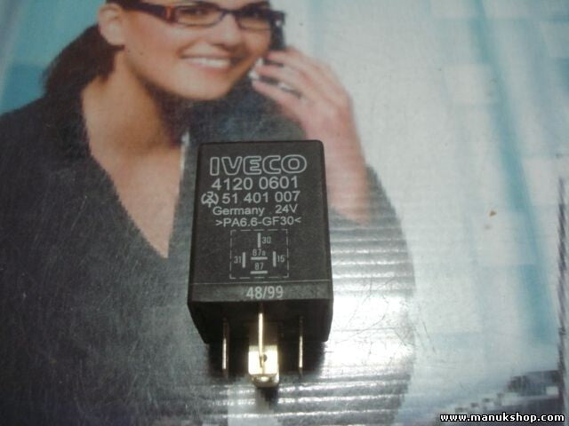 Relé Iveco Eurotech 41200601 4120 0601 51401007 51 401 007