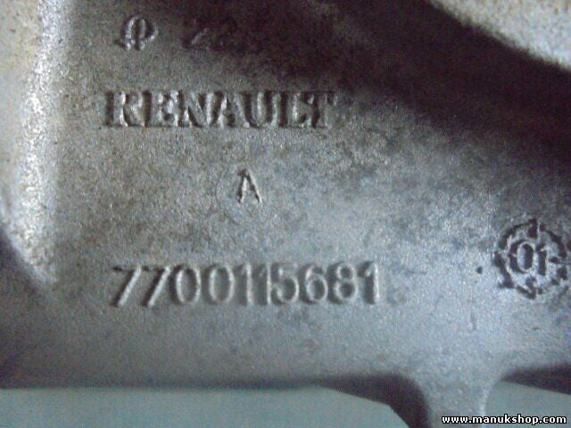 Soporte de la bomba de inyección Renault Kangoo KC0/1_ 1.9 dCi 4x4 7700115681