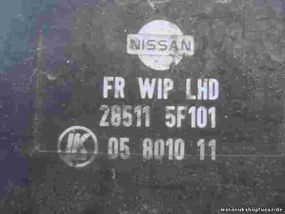 rele limpiaparabrisas Controller Nissan Micra K11 285115F101 05801011
