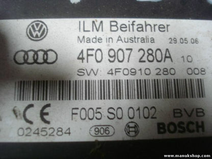 Red unidad de control Audi A6 4F0907280A BOSCH F005S00102 F005 S0 0102