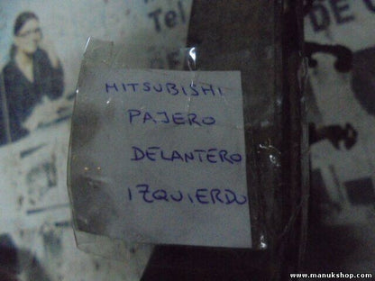 Brazo de suspensión delantera izquierda Mitsubishi Pajero 81 KW, 110 PS 4010A037