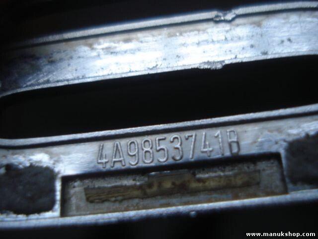 Emblema trasero Audi A6 4cm 4A9853741B