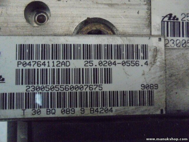 Unidad hidráulica del ABS Chrysler Stratus 2D JXI CAB P04764112AD 25020405573