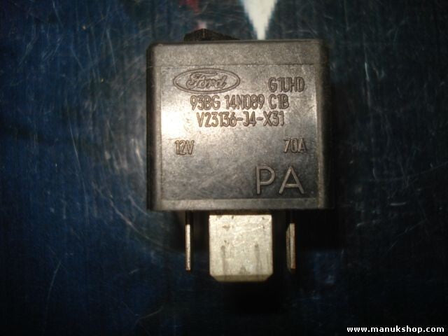 Relé de la bujía incandescente Ford 93BG14N089C1B V23136-J4-X31 93BG 14N089 C1B