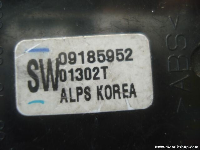 mando botonera elevalunas Opel Vectra C Bj. 09185952 687833988 68 78 33 988