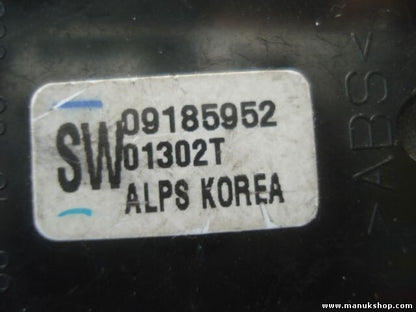 mando botonera elevalunas Opel Vectra C Bj. 09185952 687833988 68 78 33 988