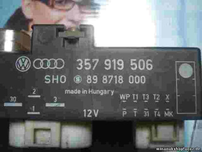 Centralina modulo elettroventilatore VW Golf 3 Audi Seat 357919506 898718000