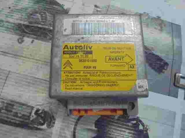 Sensor de impacto de airbag Citroen Xsara (AX) 9638101980 550741100