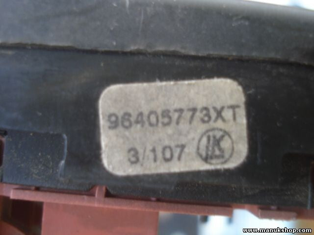 Interruptor de control de crucero panel de interruptor de airbag 96405773XT