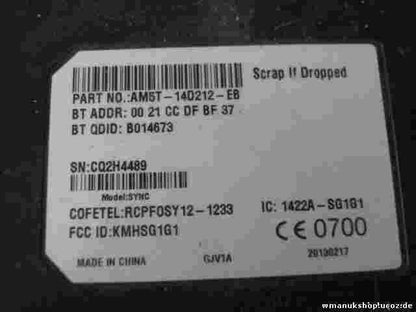 Centralina elettrica Ford Focus III 1.6 AM5T14D212EB 0021CCDFBF37