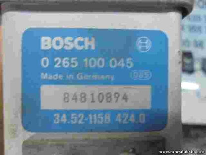 ABS Centralita BMW E34 E32 345211584240 34.52-1158 424.0 BOSCH 0265100045