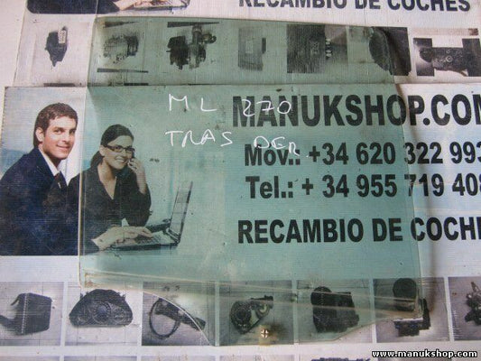 Vetro porta posteriore destro Mercedes ML270 W163 A1637350210 43R008010