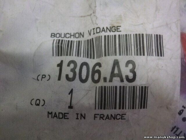 Tapón de drenaje Citroen Peugeot 1306A3 1306.A3