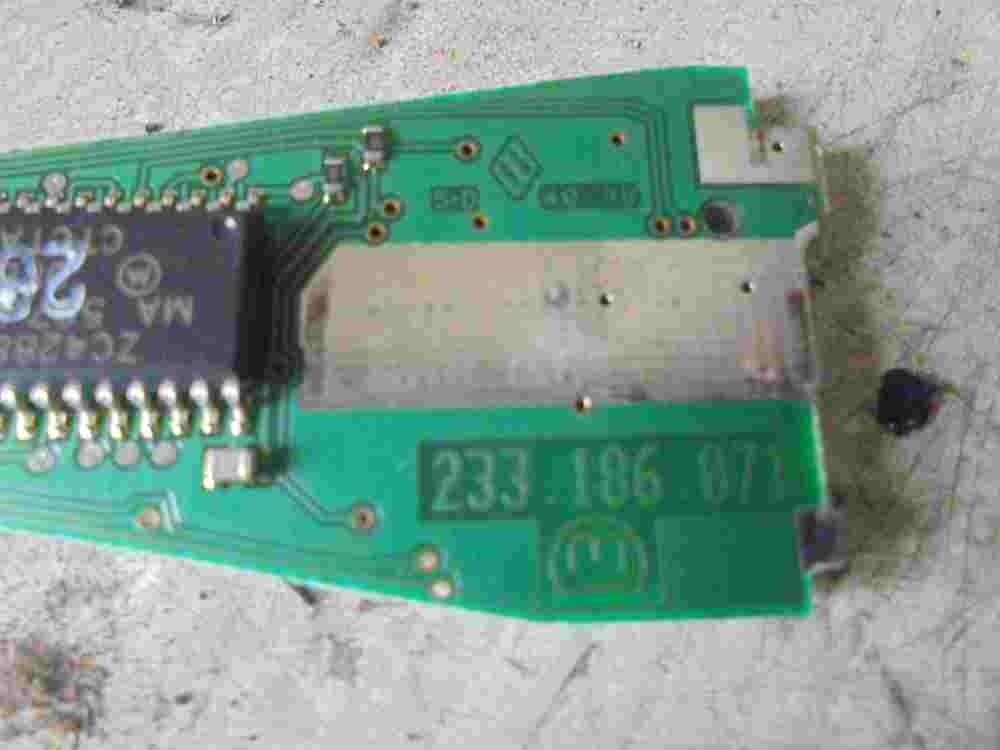 mando control remoto Mercedes-Benz 233186071 233.186.071