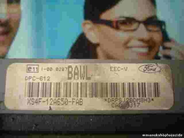 Centralita Ford Focus XS4F12A650FAB XS4F 12A650 FAB VISTEON e11 1-00 0287 BAWL