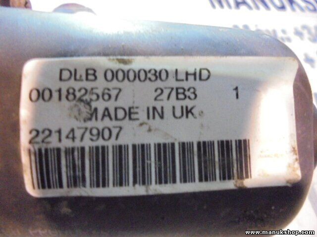 Motor del limpiaparabrisas delantero Land Rover 22147907 23000066 DLB000030LHD