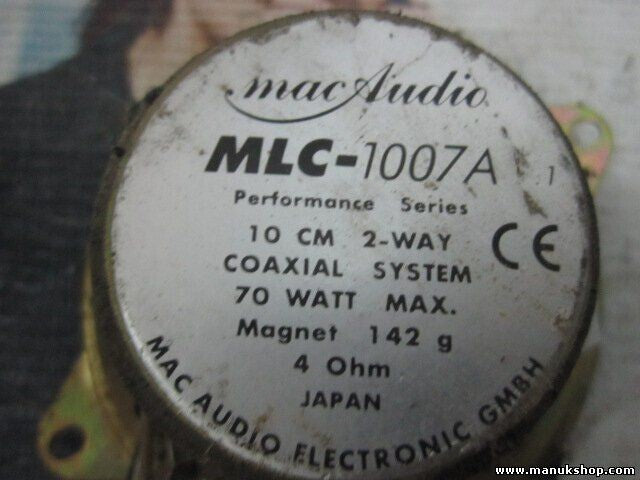 Altavoz Mitsubishi Pajero Montero 2 MLC-1007A MLC1007A 10 CM 2-WAY Mac Audio