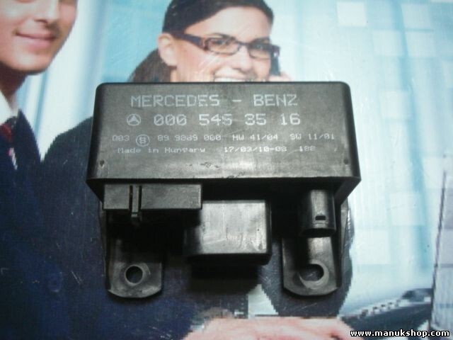 Recocido controlador Glow relé enchufe Mercedes-Benz E-Klasse W210 0005453516