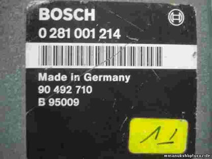 Centralita   Opel 2246211 DIESEL 90492710 90 492 710 B95009 BOSCH 0281001214