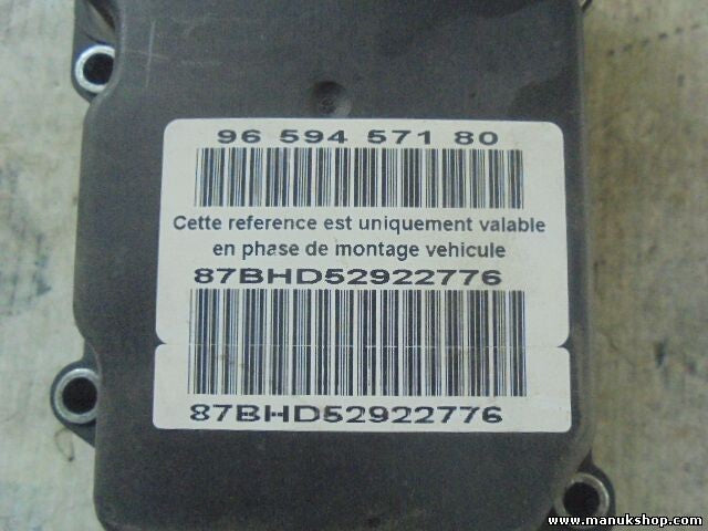 ABS Centralita Peugeot 307 BOSCH 0 265 800 395 0265800395 9659457180 9657352780