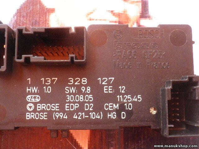 Centralita de elevalunas Peugeot 407 1 137 328 127 1137328127 994421104