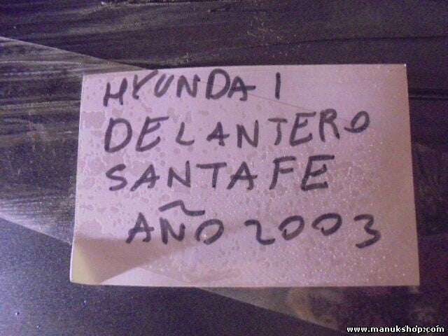 Parachoques Hyundai Santa Fe 2003 8651126900 86511 26900 86511-26900 SM FRONT