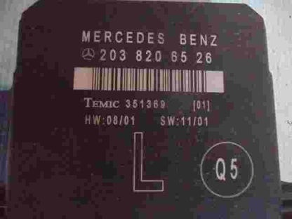 Unità di controllo porta Mercedes Classe C W203 2038206526 Q5 TEMIC 351369