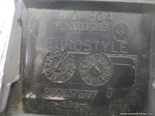 MANDO RETROVISOR Citroen Zx! 9605372777D 9605372777 F04 MP3313DA6 MP 3313 DA6