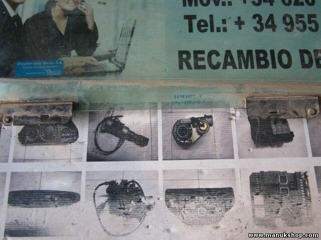 Cristal puerta delantera derecha JEEP Grand Cherokee 43R001050 DOT325PPGM49TAS2