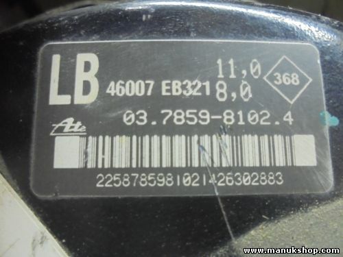 Servofreno Nissan Navara 2,5dCi 2005 46007EB321 46007-EB321 ATE 03785981024 