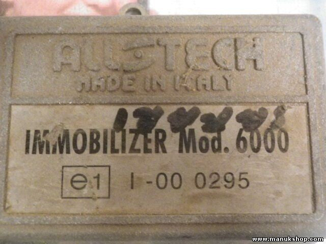 Control de la unidad de alarma inmovilizador módulo Tata Safari 004006730
