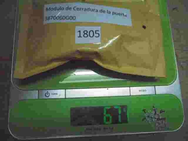 Modulo de Cerradura de la puerta Suzuki Vitara Baleno 3870060G00 0515003000