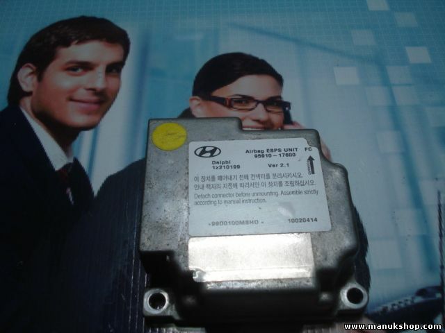 Airbag Centralita Hyundai Matrix VER 2.1 9591017600 95910-17600 DELPHI 12210199
