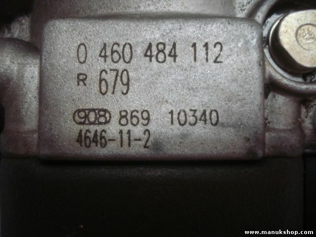 Bomba de inyección  Fiat Bravo Marengo Marea 1.9TD 0460484112 0 460 484 112